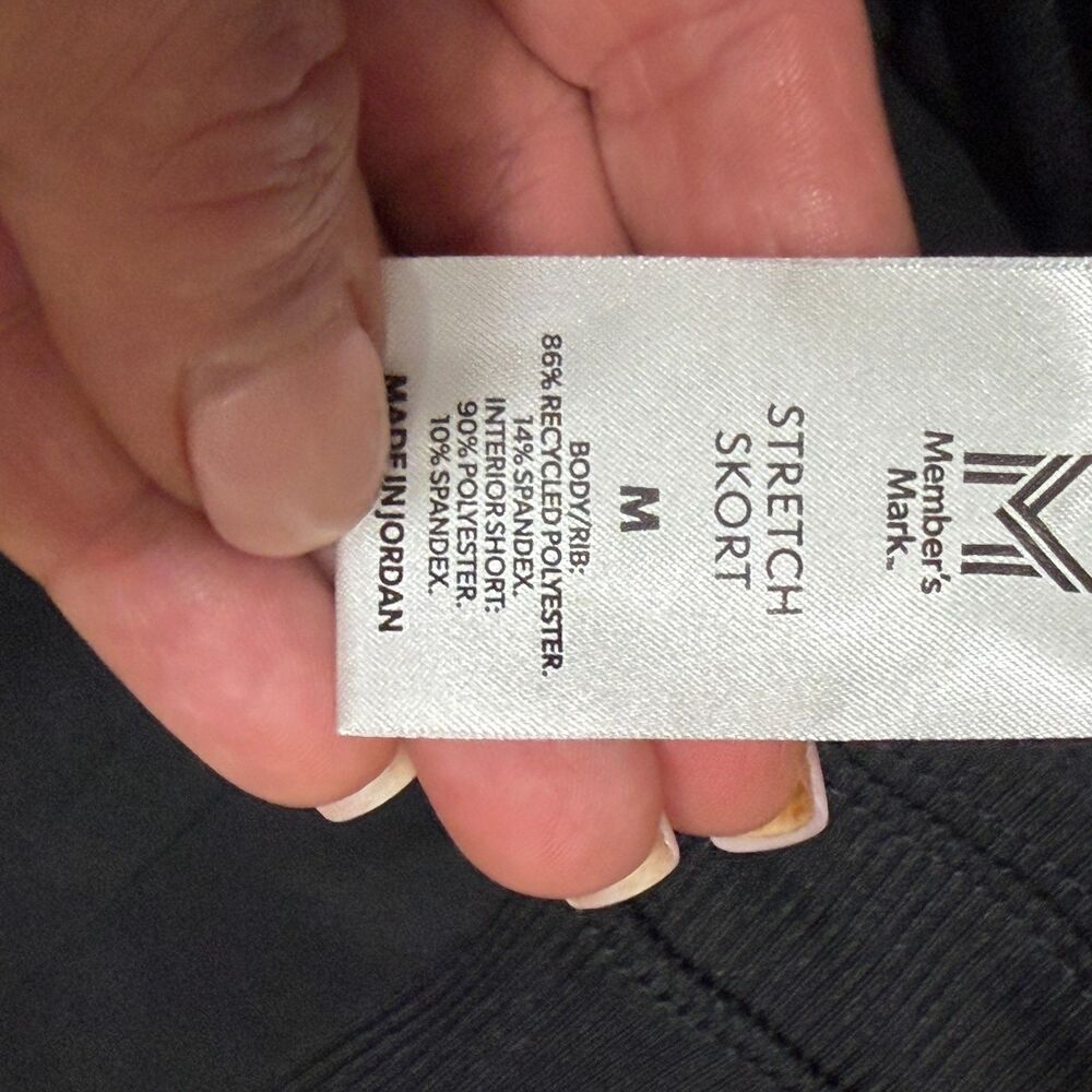 NWT Bundle of 2 Stretch Skorts Medium Black & Navy Pockets - Picture 4 of 4